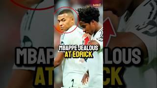 Mbappe's side eye to Endrick! is he jealous of him??