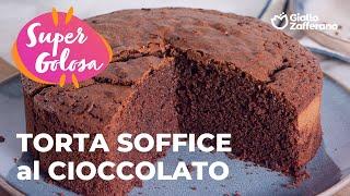  TORTA SOFFICE al CIOCCOLATO...la RICETTA della FELICITÀ