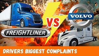 Drivers Biggest Complaints | Everything WRONG With FREIGHTLINER & VOLVO