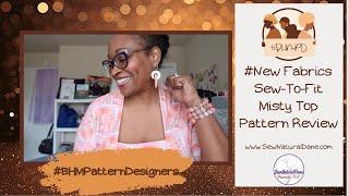 [464]Sew-To-Fit Misty Top Sewn in SewNaturalDane #BHMPatternDesigners Knit Fabric