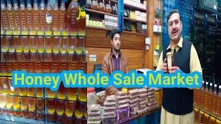 Honey Whole Sale Market || Asia Second largest Honey Market || Peshawar Food Lover