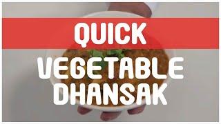 Easy Vegan Veg Dhansak