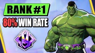 Marvel Rivals Rank #1 Best Hero is HULK! You Are Playing Him WRONG (Best Hulk Combos Tips Guide)