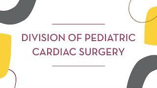 Division of Pediatric Cardiac Surgery