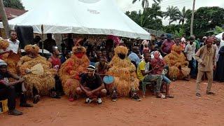 Enugu Masquerade during Aju festival 2021 in Obinagu Udi