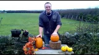 Halloween Pumpkin Carving Accident