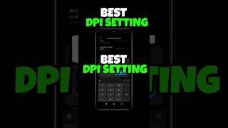 Secret DPI Setting 100% working  | best dpi for free fire  | free fire dpi settings