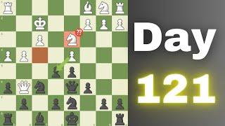 Playing Chess Everyday Until I Reach 2000 Elo (Day 121)