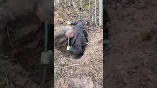 Ww1 german bunker excavation from rigasfrontline easternfront #germanmilitary  #metaldetecting