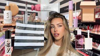 VIRAL MAKEUP SEPHORA SHOPPING + HAUL 