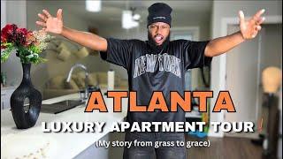 MY LUXURY FULLY FURNISHED APARTMENT TOUR IN ATLANTA!!! *They told me I couldn’t do this last year*