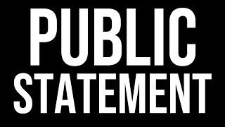 Public Statement: Update