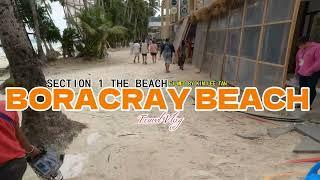 Walking Along Boracay's White Beach  Station THE BEACH