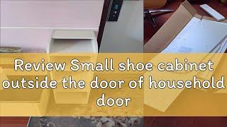 Review Small shoe cabinet outside the door of household door shoe shelf at the door landing wall co