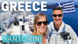 The MUST VISIT Greek Island of SANTORINI Greece  (2022)