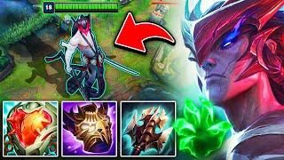 THE MOST BROKEN YONE BUILD IN LEAGUE OF LEGENDS... (SO TANKY)