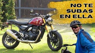 No te subas en ella - ALTO RIESGO DE ENAMORARSE Triumph Speed 400