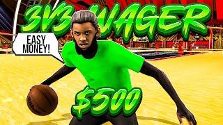 I Got Challenged To A 2V2 Wager In 2K24! Intense $500 Pot Wager In NBA 2K24!