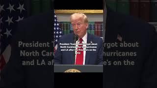 Western NC suffered from #hurricanes & LA fires were no joke #godblessamerica #trump #stormcenter