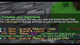 This is why JustThiemo is the best staff // Pika Network