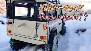 Rc cars / MN99S MINI T-ROCK cable tie Snow chain& 미니티락  스노우체인  도움이될까?