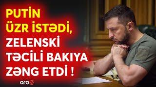 SON DƏQİQƏ! Putindən sonra Zelenski TƏCİLİ Bakıya ZƏNG ETDİ - Prezidentlə BU MÖVZULAR danışıldı?