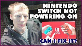This Nintendo Switch Won't Charge Or Turn On... Can I Fix It?