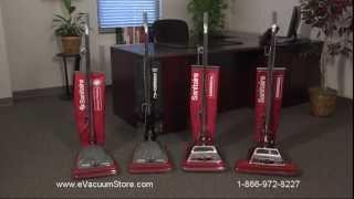 Sanitaire Traditional Commercial Upright Vacuum Cleaner Maintenance and Assembly