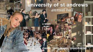 eine Woche an der Universität St. Andrews | Besuch eines Balls und von Dinnerpartys