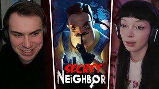 ГЛЕБ ИГРАЕТ В Secret Neighbor (Байовл, Гаечка, Лиза, Ростик, Хелин) | Sasavot