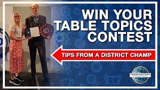 Win Your Toastmasters Table Topics Contest | Ultimate Guide