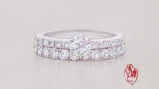 Line Diamond Ring 排鑽戒指