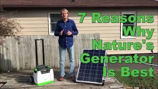 Natures Generator Portable 1800-Watt Solar Generator Overview