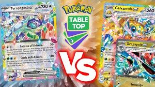 IL PRIMO TABLETOP IN ITALIA ​ TERAPAGOS vs GALVANTULA | DRAGPULT   #pokemontcg TESTING