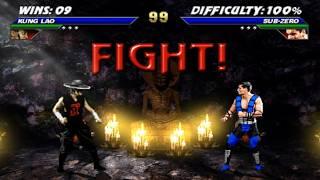 Mortal Kombat Project Revelations Revival 2024 - MK2 KUNG LAO Gameplay Playthrough