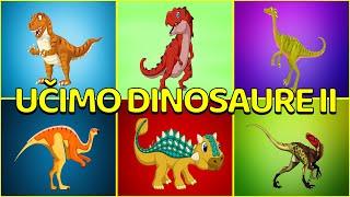 DINOSAURI PUZZLE II- Učimo dinosaure - Pepi TV - ucimo zivotinje - Dinosaurusi za djecu - Dinosauri