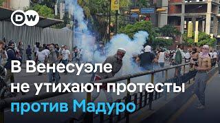 Погибшие и сотни задержанных: в Венесуэле не утихают многотысячные протесты против Мадуро