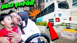 DELİ ŞOFÖR YENİ MİNİK MUAVİNLE ŞARKILI YOLCULUK YAPIYOR! KAFEYE DALDIK | FERNBUS OTOBÜS SİMÜLATÖRÜ