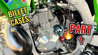 2019 KX250 Aluminum Frame Conversion Rebuild Part 1