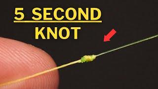 The EASIEST way to tie two fishing lines together!