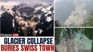 Swiss Alps Glacier Collapse LIVE: Avalanche Buries Switzerland Village | Switzerland Landslide |N18G