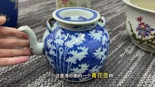 朋友送我一些瓷器，我应该怎么感谢他呢？ #明清瓷器 #古玩 #老物件