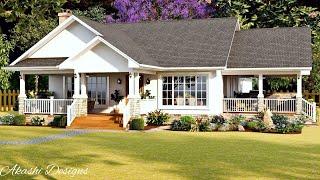 Beautifully Designed Family Cottage | House Design With A Grilling Porch - House ID 1002