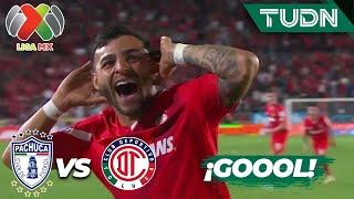 ¡OTRO GOLAZO! Alexis Vega la PRENDE | Pachuca 1-3 Toluca | CL2024 - Liga Mx J13 | TUDN