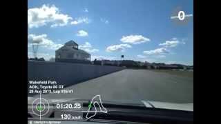 AO's Toyota 86 GT on Wakefield track - No speed limit practice session