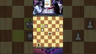 Raw Endgame Moments Between Humpy Koneru vs  Divya Deshmukh in Rd 4 of Tata Steel Chess India Blitz