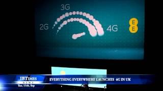 Everything Everywhere launches 4G in UK