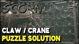 Scorn CLAW / CRANE Puzzle Solution | Act 1 Eggs Grid Puzzle