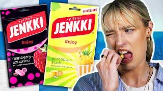 Irish People Try The Weirdest Finnish Gum Flavours