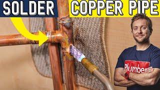 UNMISSABLE TIP How To Solder Copper Pipe Without Runs